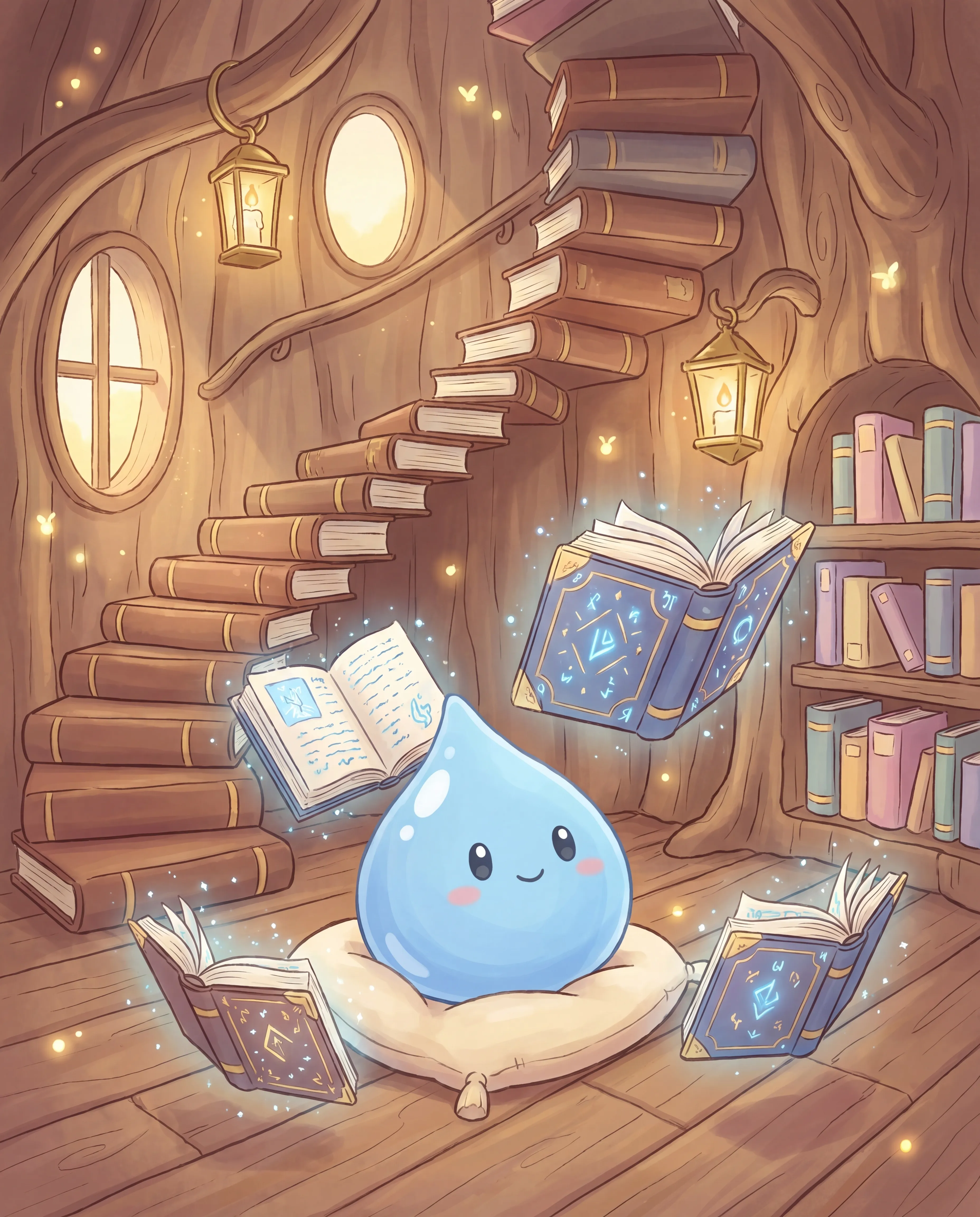 Blueberry Bloop, the Librarian