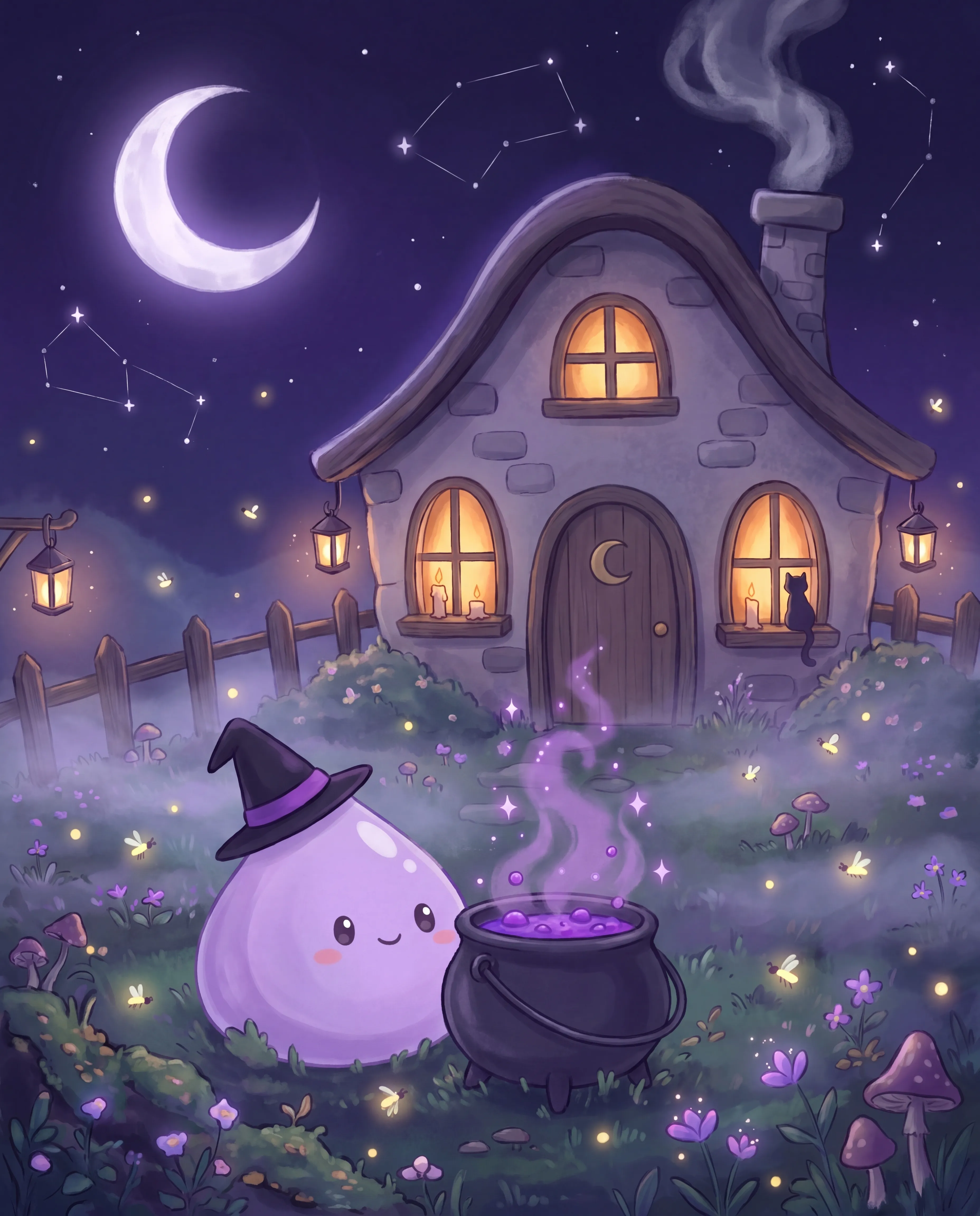 Grape Glop, the Hedge Witch