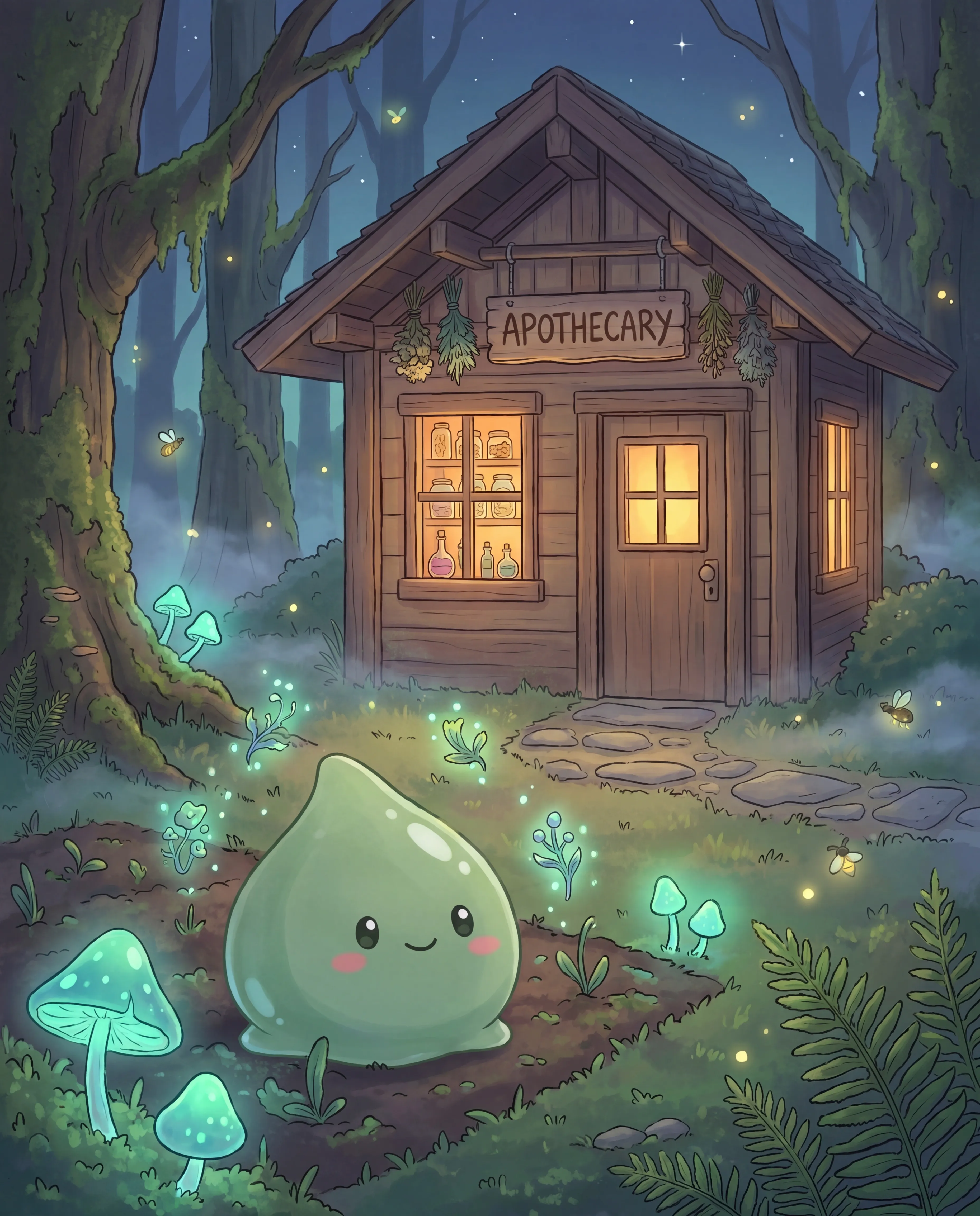 Matcha Mossie, the Herbalist